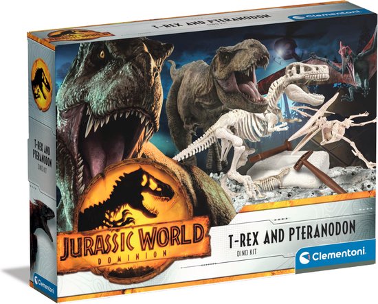 Afbeelding van het spel Jurassic World Dino Set Trex- Pteranodonte