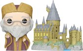 Funko POP! - Harry Potter: Town - Dumbledore with Hogwarts