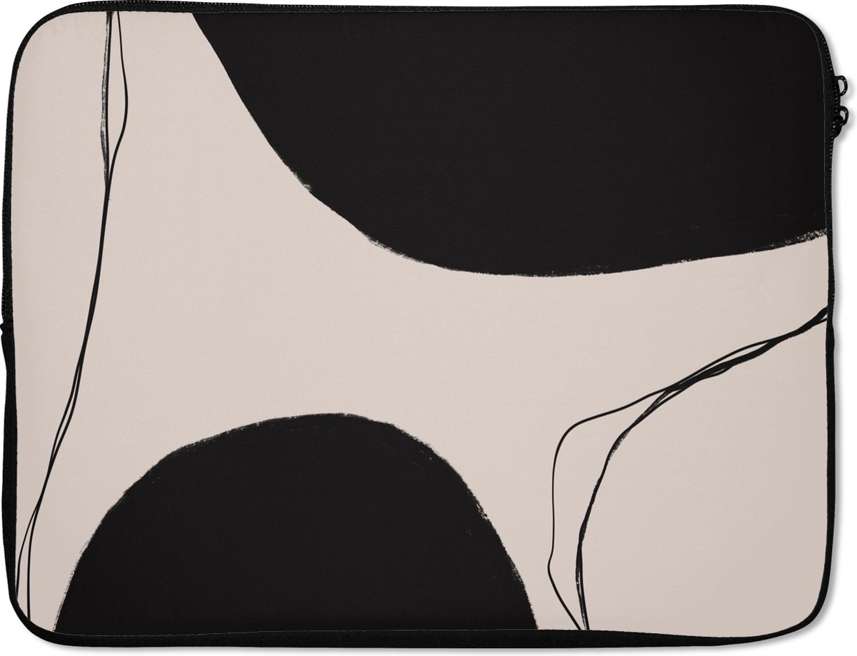 Laptophoes - Minimalisme - Pastel - Design - Laptop sleeve - Laptop - 15 6 Inch