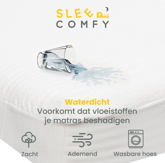 Protège-Matelas Respirant, Rembourré, Réglable Et Anti-Acariens - Lit