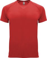 T-shirt sport unisexe rouge manches courtes marque Bahrain Roly taille 4XL