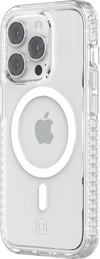Incipio Custodia Grip Per IPhone 12 Pro Max – Antiscivolo, Antimicrobica, Protezione Cadute 4,3m, Blu/Trasparente