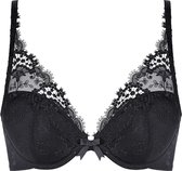 Simone Pérèle - Wish Push-Up Triangel BH Zwart - maat 75B - Zwart