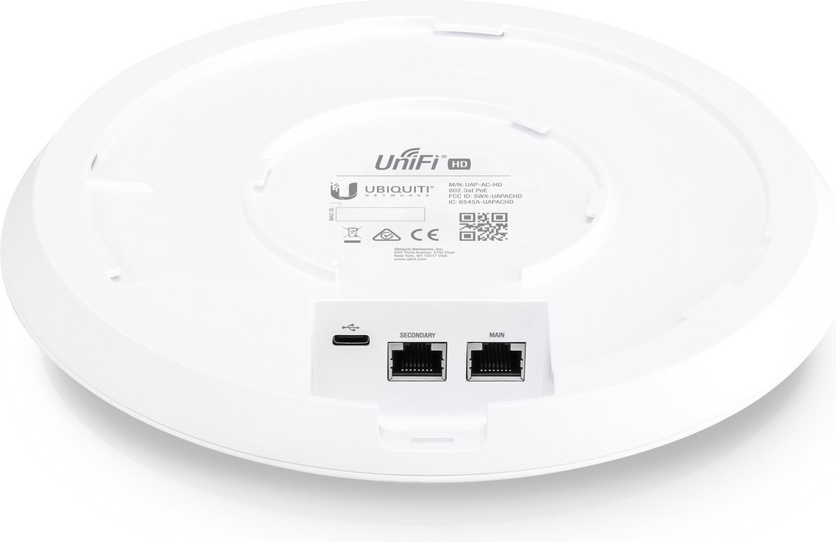 Ubiquiti UniFi AC HD - Access Point - WiFi Versterker - 2600 Mpbs — cadeau in Cadeau-ideeën - foto 5