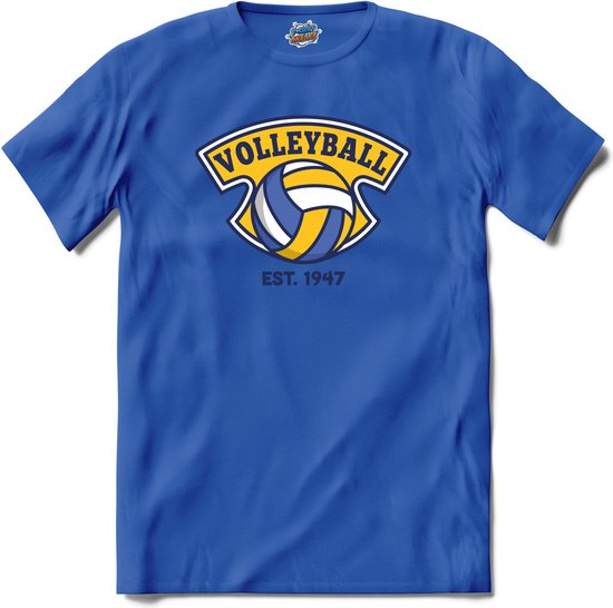Volleybal sport - T-Shirt - Heren - Royal Blue