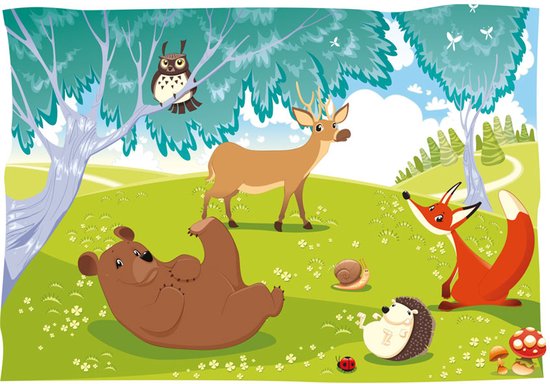 Papier peint photo - Animaux Funny .