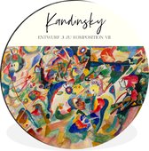 Wandcirkel Oude Meesters - Muurcirkel - Aluminium - ⌀ 30 - Schilderij - Kandinsky - Oude meesters"