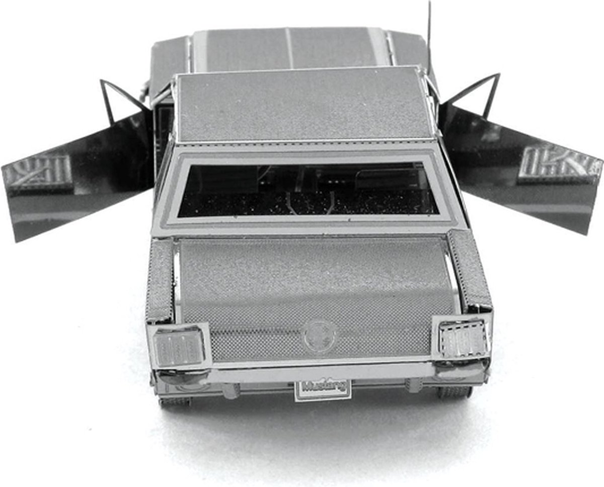 Metal Earth Modelbouw 3D Ford Mustang Coupe - Metaal — afbeelding 14