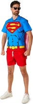 Suitmeister Superman™ - Set d'été pour homme - Costume d'Halloween et tenue de carnaval - Rouge - Taille S