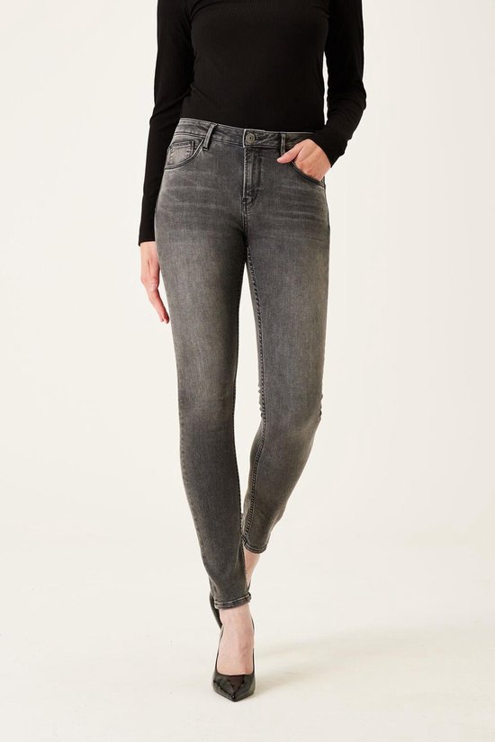 GARCIA Celia Jeans Skinny Fit Femme Gris - Taille W28 X L30