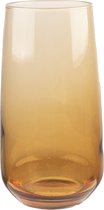 Clayre & Eef Waterglas 430 ml Bruin Glas Drinkbeker