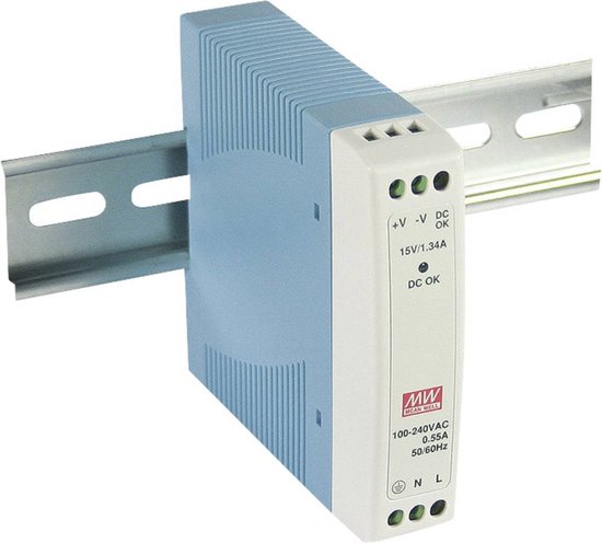 Mean Well MDR-10-12 DIN-rail netvoeding 12 V/DC 0.84 A 10 W 1 x