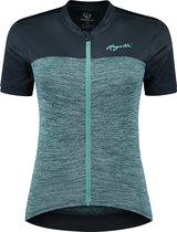 Rogelli Melange Fietsshirt - Korte Mouwen - Dames - Blauw, Turquoise - Maat S