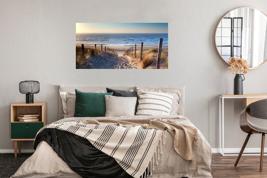 Affiche Sable - Plage - Dune - Mer - Été - 120x60 cm