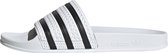 adidas Adilette Hommes Slippers - White/ Core Noir / White - Taille 46