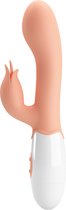 Pretty Love Bloody Mary - Vibromasseur - Vibromasseur Rabbit avec stimulation du clitoris - Couleur de peau claire - Donne un plaisir intense et puissant
