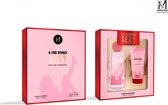 Geschenkset Chypre Bloemige merkgeur – M-brands - G For Women Sexy – Parfum 50ml – Body lotion 50ml