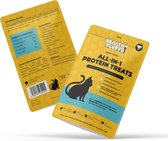 DDOXX Hypoallergene traktaties voor uw kat - voedzame traktatie op insectenbasis - 100% natuurlijk en duurzaam - perfect voor het versterken van botten, tanden en het immuunsysteem