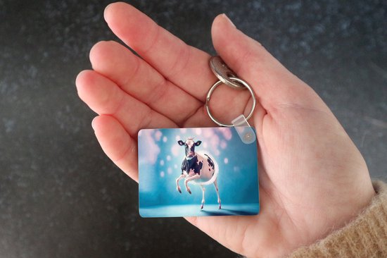 Porte-clés - Vache - Kroon - Ballet - Blauw - Rose - Enfants - Cadeaux à distribuer - Plastique