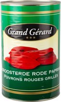 Grand Gérard Paprika rood, geroosterd - Blik 4,2 kilo