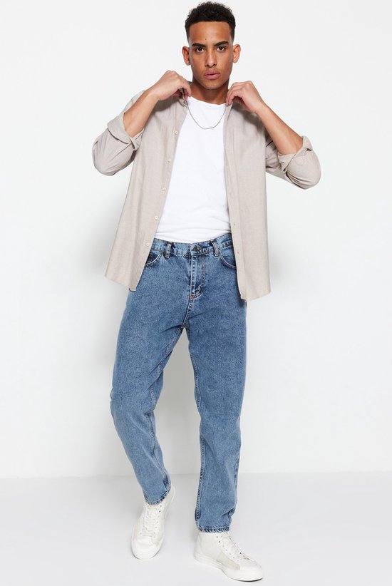Trendyol Mannen Normale taille Ontspannen Jeans