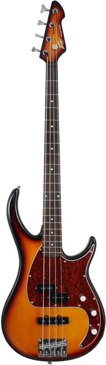 Peavey Milestone Vintage Burst elektrische basgitaar