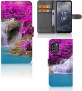 Wallet Bookcase Nokia G60 Telefoonhoesje Waterval
