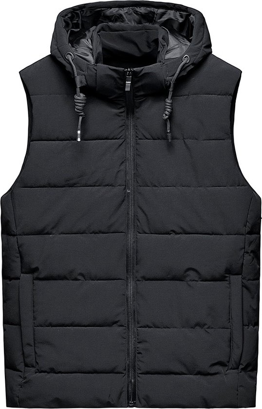 Explorer Verwarmde Bodywarmer Zwart Maat L