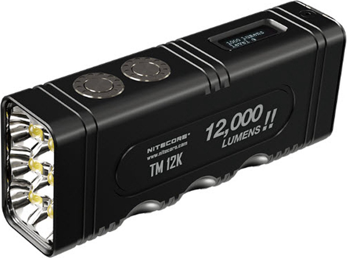 Nitecore TM12K Zaklamp Oplaadbaar