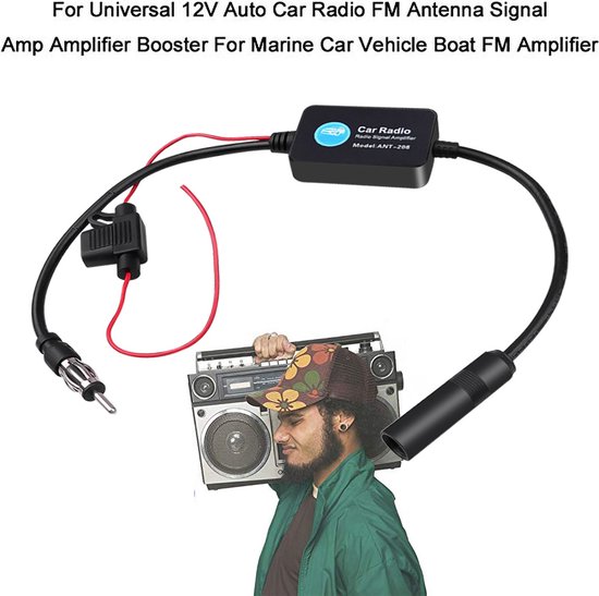 amplificateur d'antenne radio camping-car voiture bateau bus Autoradio FM  AM