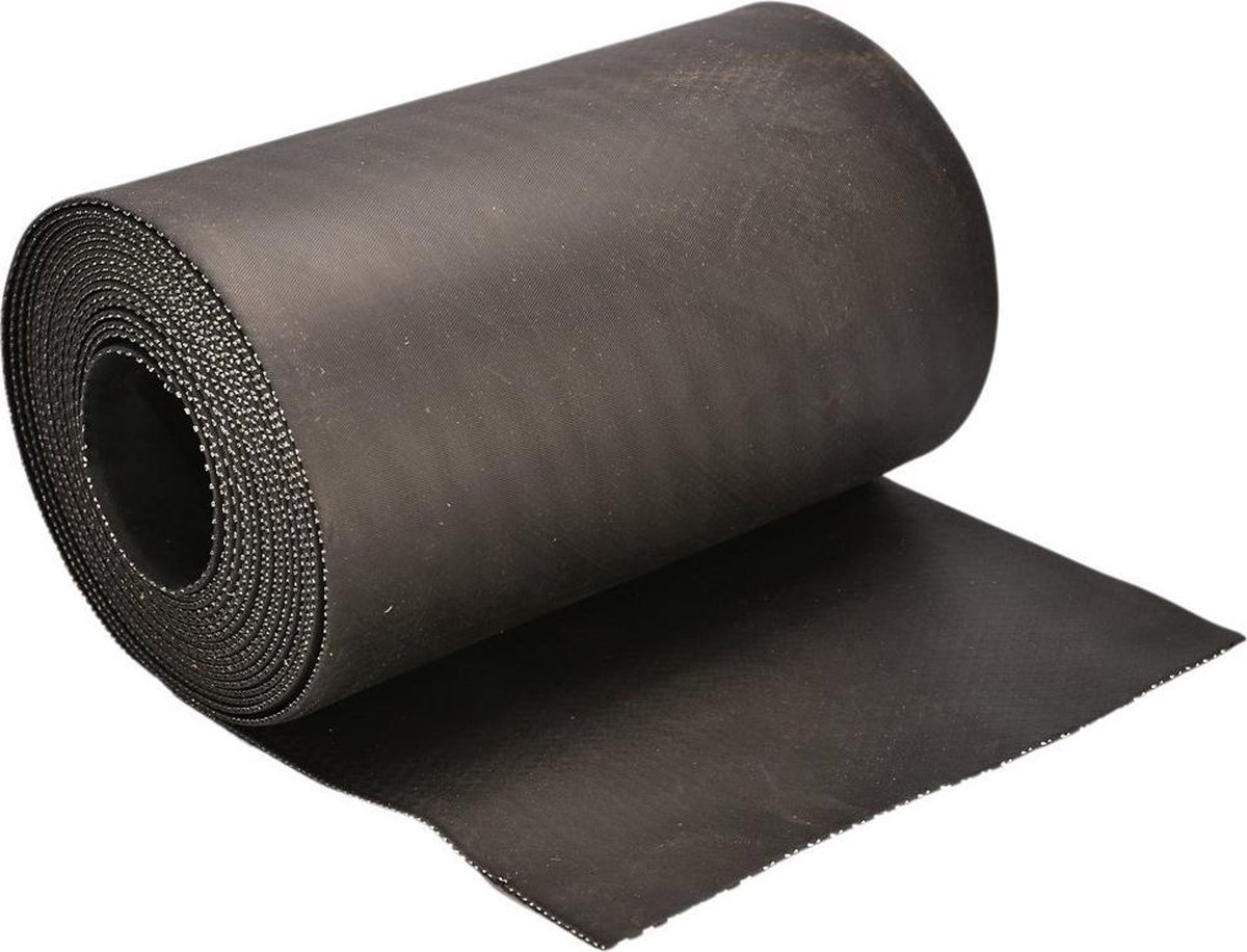 Alphaflex Basic Loodvervanger (EPDM) - Zwart - 40cm breed - 10 meter lengte op rol