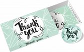 Paper Art Greeting box Thank you, you are the best - verpakt per 2 stuks