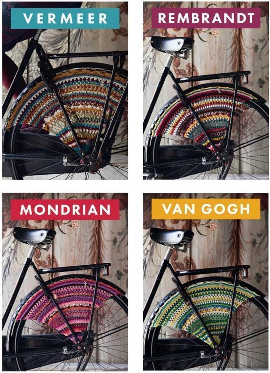Haakpakket: Artist's Bicycle Dress Mondriaan
