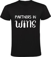 Partners in wine Heren T-shirt | wijn | wijnen | alcohol | drank