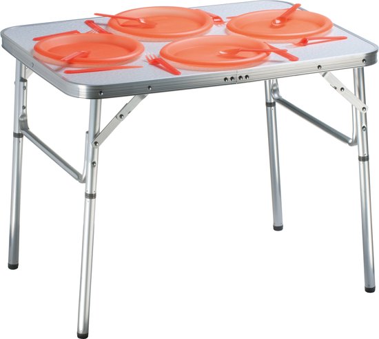 table camping, 60x45x55 cm, pliable, poignée de - Achat vente pas