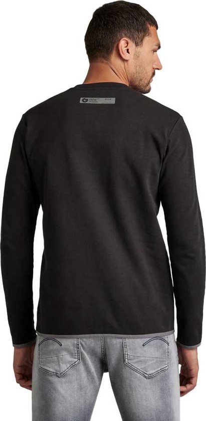 G-STAR T-shirt à manches longues avec poche inclinée Tweeter Hommes - Noir  Foncé - S | bol.com