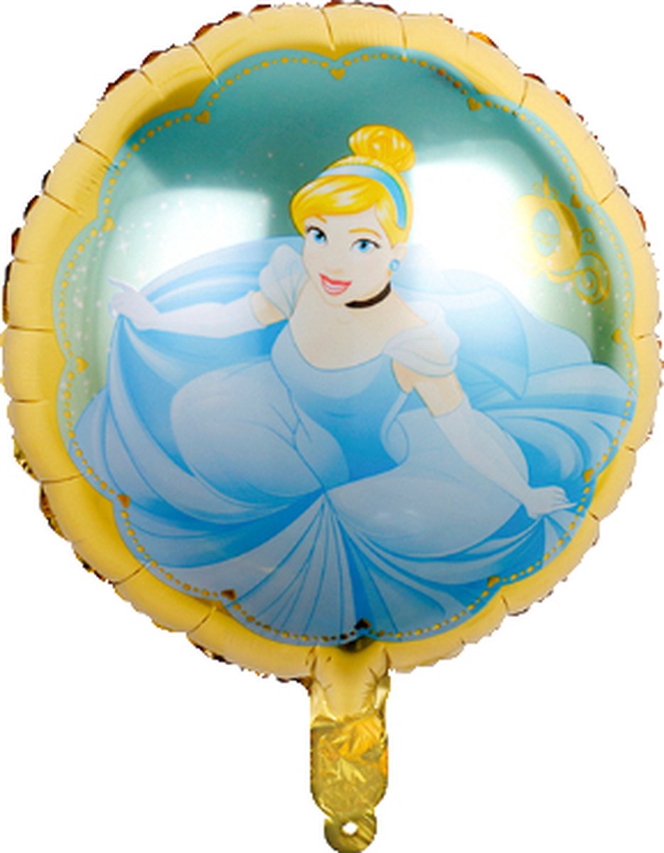 Ensemble de 8 ballons princesse ronds - 45cm - Ballon aluminium