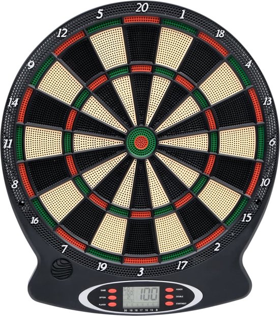 Furniture Limited - Dartbord elektrisch met darts polypropeen zwart van Spelpunt — afbeelding 4