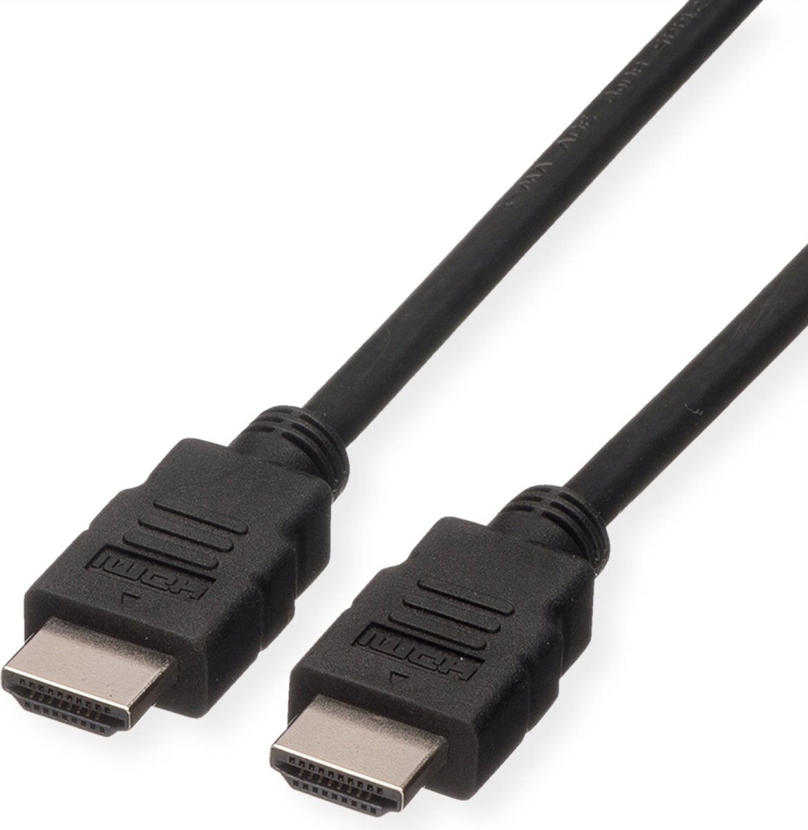 ROLINE HDMI High Speed kabel met Ethernet M-M, LSOH, zwart, 3 m