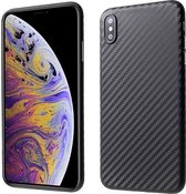 GadgetBay Carbon Fiber hoesje TPU iPhone XS Max Case