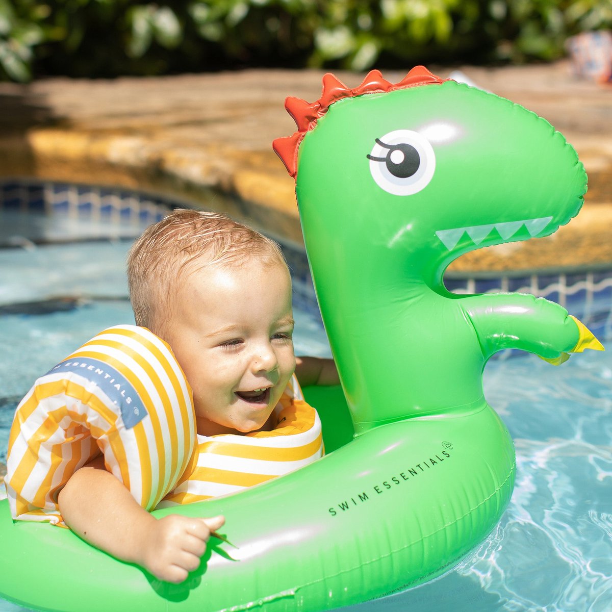 Swim Essentials Puddle Jumper - Geel/Wit - Whaley - 2/6 Jaar — afbeelding 12