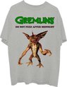 Gremlins - Stripe Do Not Feed Heren T-shirt - XL - Grijs