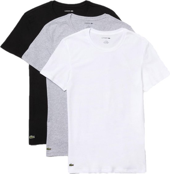 Lacoste Essentials Basic Crew T-shirt Mannen - Maat XL