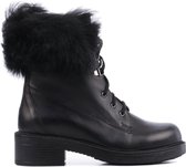 Lina Locchi Vrouwen Booties Crhw18shs004 - Zwart - Maat 39