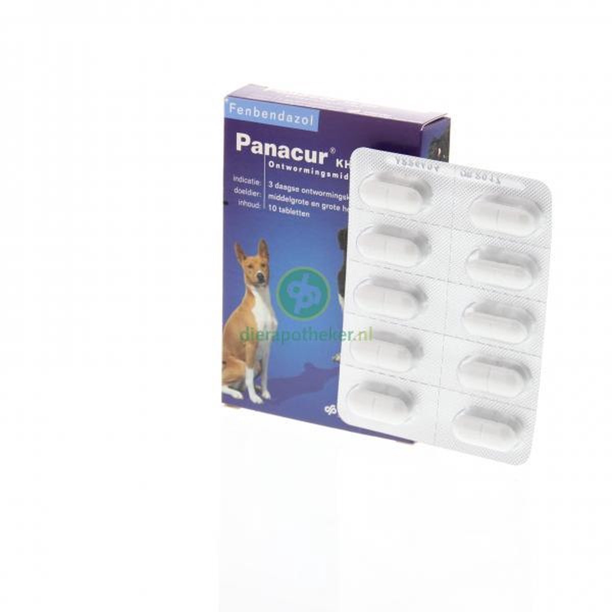 Panacur Ontworming - Middelgroot En Grote Hond - 10 Tabletten — afbeelding 2