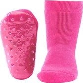 chaussettes antidérapantes Stoppi uni fuchsia