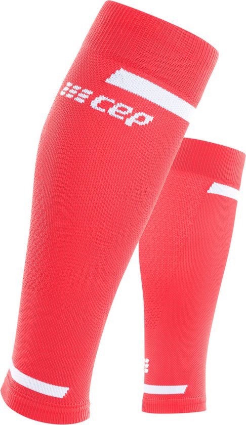 CEP - The Run Calf Sleeves - Roze - Maat (kuitomtrek): Dames III: Kuitomtrek 32 - 38 cm