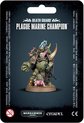 Afbeelding van het spelletje Warhammer 40,000 Chaos Heretic Astartes Death Guard: Plague Marine Champion
