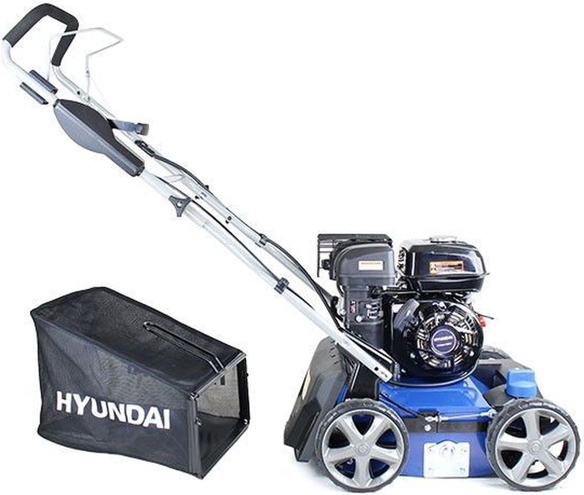 Hyundai verticuteermachine 210 cc - 4-takt benzinemotor - 800 tot 1000 m2  -... | bol.com