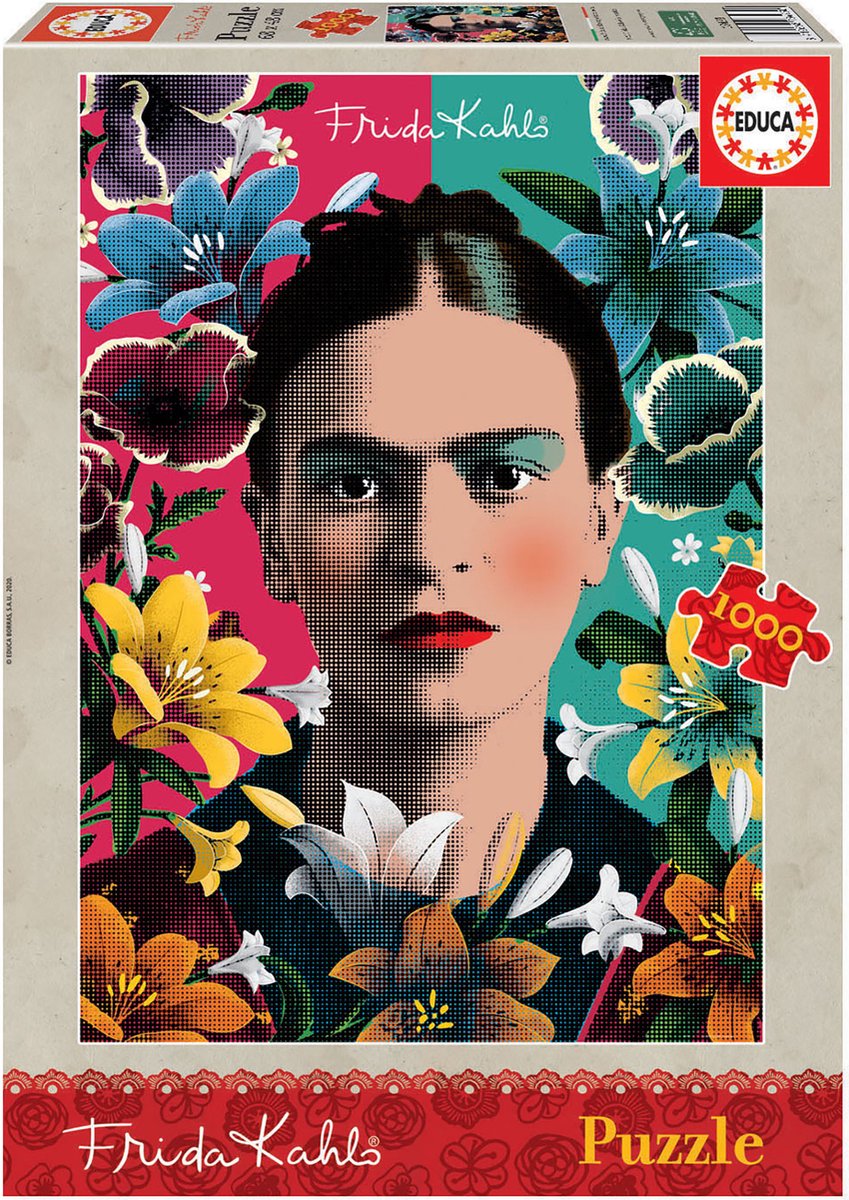 Educa Frida Kahlo (1000).
